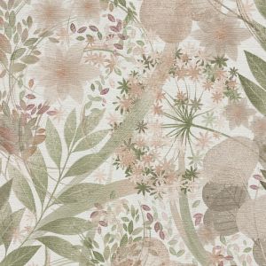 Secret Garden Secret Grove Wallpaper Pink / Green Erismann 10506-05