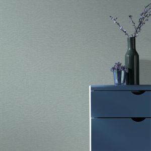 Erismann 10510-18 Linen Serenity Vinyl Wallpaper Soft Teal