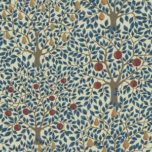 Wallpaper Blue Galerie 33013 Apelviken Apples And Pears 