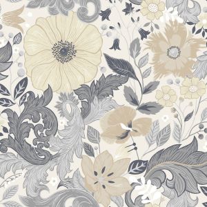 Galerie S13106 Sommarang Victoria Wallpaper White 
