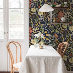 Sommarang Ann Wallpaper Blue Galerie S65101