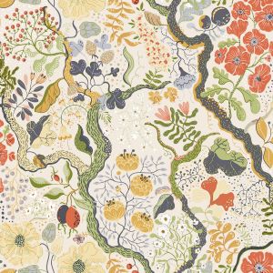 Galerie S65102 Sommarang Ann Wallpaper White/Yellow 