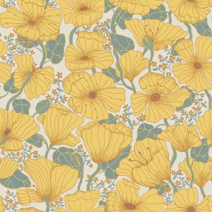 Galerie S65112 Sommarang Matilda Wallpaper Yellow