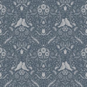 14028 Ekbacka Niki Floral Wallpaper Blue Galerie 