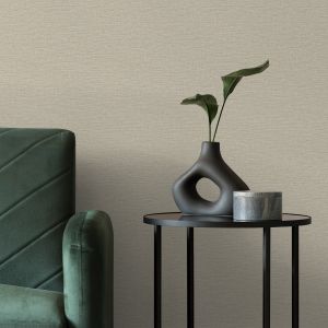 Neutral Textured Vinyl Wallpaper