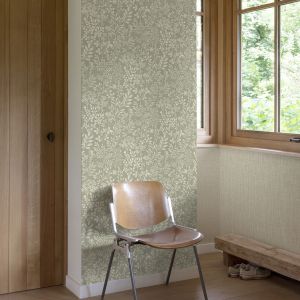 Textured Sage Green Wallpaper