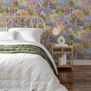 Grandeco Blossom Trees and Leaves Wallpaper Multi A78601