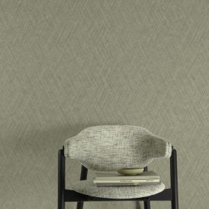Grandeco A78307 Yuno Textured Vinyl Wallpaper Green