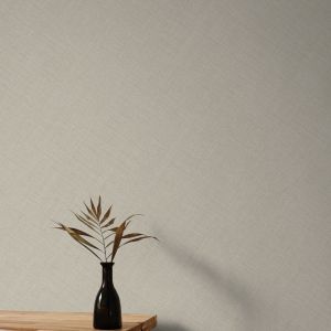Natural Linen Plain Wallpaper Grandeco MN1002Little Dreamers 