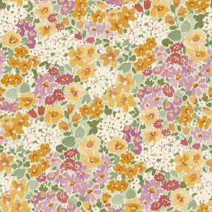 Floral Wallpaper Yellow / Purple Grandeco A80501