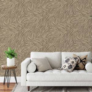 Grandeco A84103 Ankara Textured Wallpaper Neutral