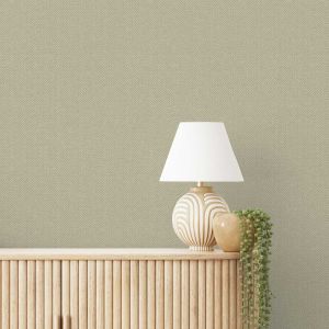 Antiga Sage Green Herringbone Wallpaper Grandeco A86204