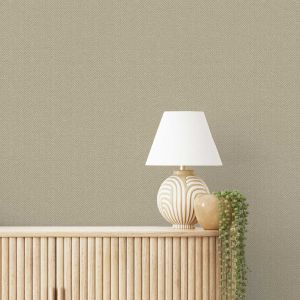 Grandeco Antiga Textured Herringbone Wallpaper Brown A86205