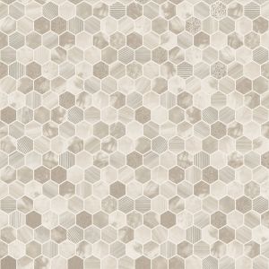 Hexara Tile Wallpaper Cream Holden 89400