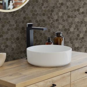 Holden 89402 Hexara Tile Wallpaper Bronze