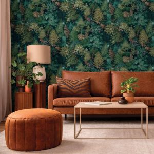 Woodland Wallpaper Green Holden Holden 14151