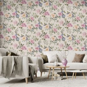 Holden 14192 The Bird Garden Wallpaper Beige / Multi 