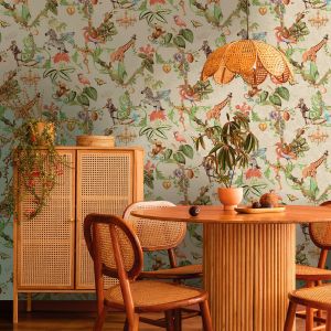 Jungle Symphony Wallpaper Taupe Holden 14260
