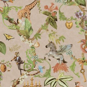 Jungle Safari Wallpaper Pink Holden 14261