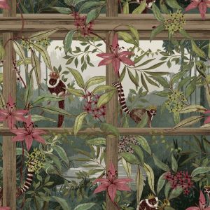 Comoro Panel Wallpaper Light Wood Holden 91392