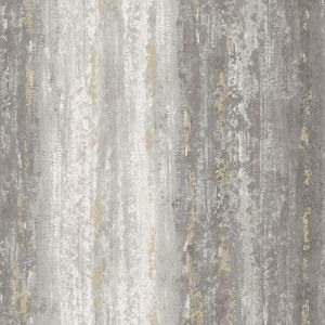 Industrial Striped Wallpaper Metallic Black Holden 66240