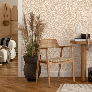 14301 Holden Coral Wallpaper Coral Orange