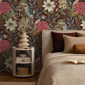 Floral Wallpaper Berry Holden 14321