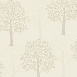 Ornella Trees Vinyl Wallpaper Cream Holden Opus 35250