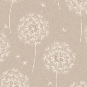 Allora Dandelion Vinyl Wallpaper Cream Holden Opus 36002