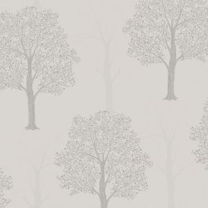 Ornella Trees Vinyl Wallpaper Grey Holden Opus 35253