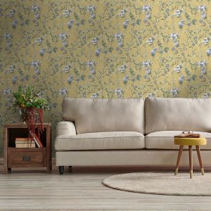 Bird Wallpaper Ochre Holden 13601