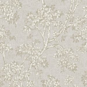 Hawthorn Trail Textured Blown Vinyl Wallpaper Grey Holden 76010