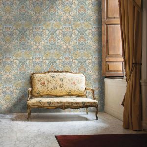 Vintage Floral Damask Wallpaper Pattern