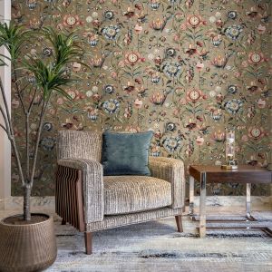 Holden 13920 Curious Creatures Wallpaper Gold