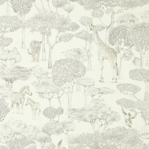Harlequin Shamwari Safari Wallpaper Chalk Slate HMIW112243