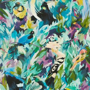 Harlequin Dance of Adornment Wallpaper Wilderness/Nectar/Pomegranate HTEW112763