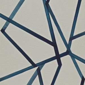 Harlequin Sumi Wallpaper Linen and Indigo 
