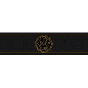 Versace Greek Key Border - Black 935224 | Decor