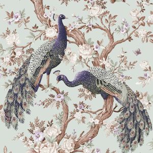 Laura Ashley Belvedere Wallpaper Duck Egg