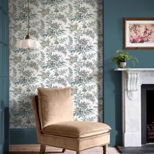 Laura Ashley Floral Wallpaper