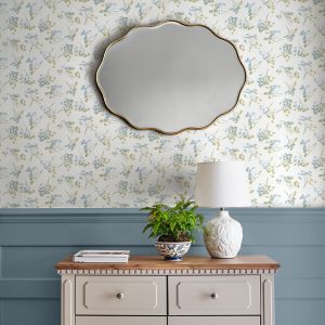 Small floral print wallpaper