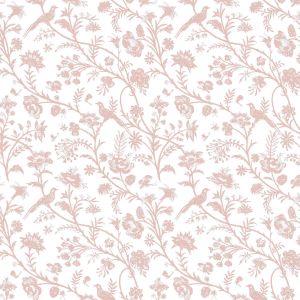 Dark Blush Laura Ashley Shepherd's Purse Wallpaper 130108