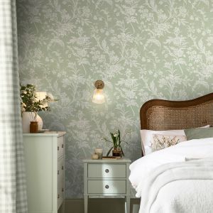 Lloyd Wallpaper Sage Green Laura Ashley 130116