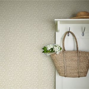 Sweet Alyssum Wallpaper Twine Natural 140327 Laura Ashley 