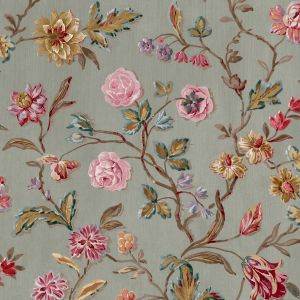 Laura Ashley Floral Trail Wallpaper Antique Green 143320