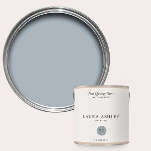 Laura Ashley Chalk Blue Matt Emulsion Paint - Interior Walls and Ceilings