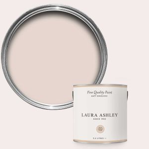 Laura Ashley Pale Chalk Pink Matt Emulsion Interior Wall and Ceiling Paint 