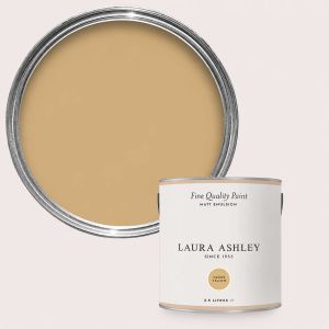 Laura Ashley Bright Yellow Matt Emulsion Paint 