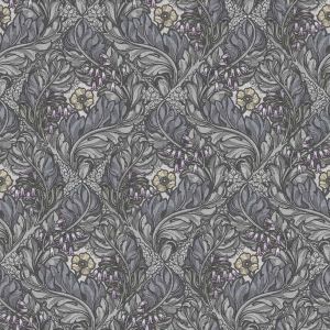 Laurence Llewelyn-Bowen Luxury Floral Wallpaper Vintage Blue LB25100