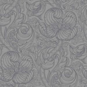 Laurence Llewelyn-Bowen Down the Dilly Botanical Luxury Wallpaper Grey LB25114